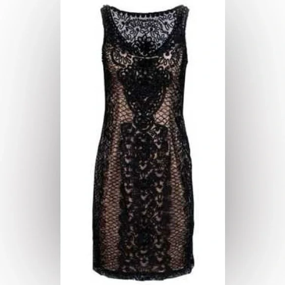 Sue Wong Y2K Beaded Cocktail Dress - Picture 1 of 13